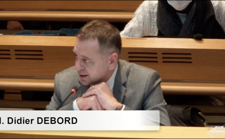  Les vidéos du conseil municipal du 14 février – Intervention de Didier Debord