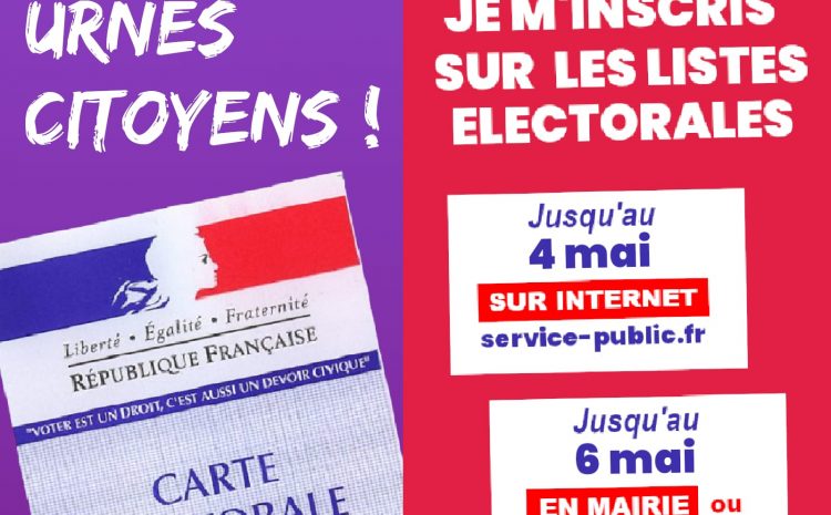 Absent le 12 et/ou 19 juin ? Pensez procuration !