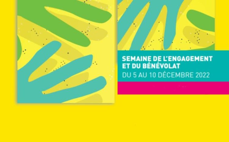  Semaine du bénévolat et de l&rsquo;engagement : notez le programme